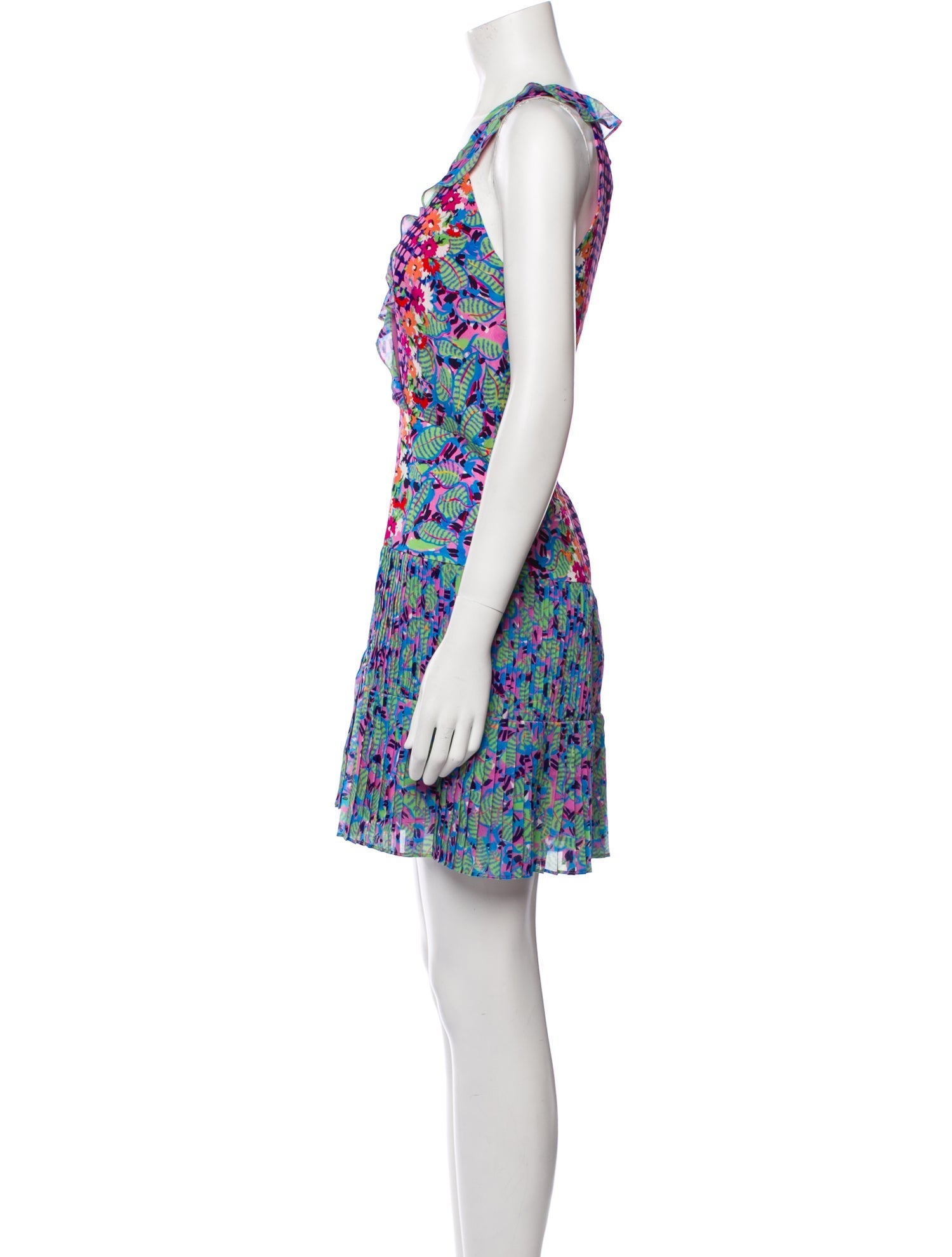 Saloni Silk Mini Dress w/ Tags